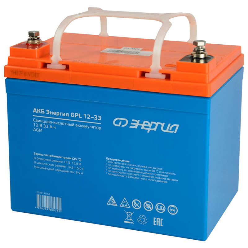 АКБ Энергия GPL 12–33